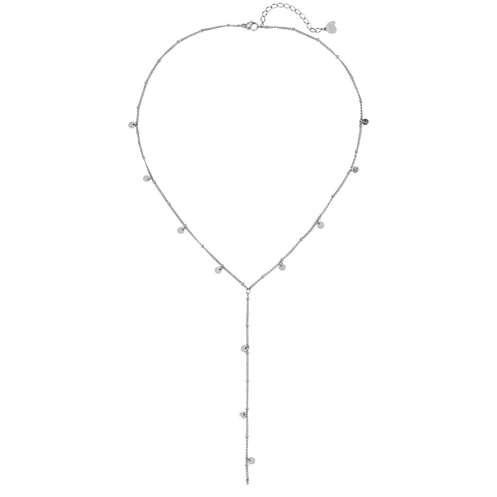 Coin Y Lariat Necklace Waterproof