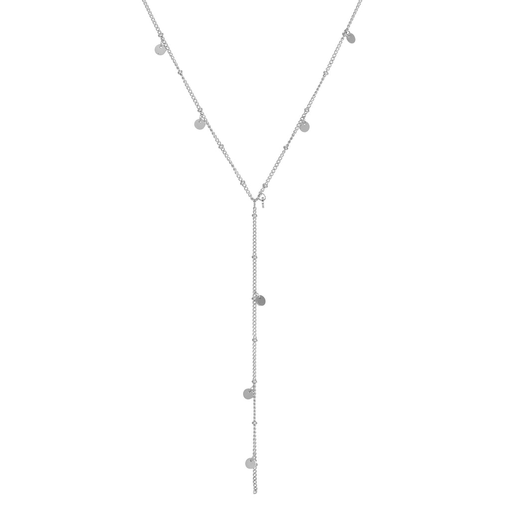 Coin Y Lariat Necklace Waterproof