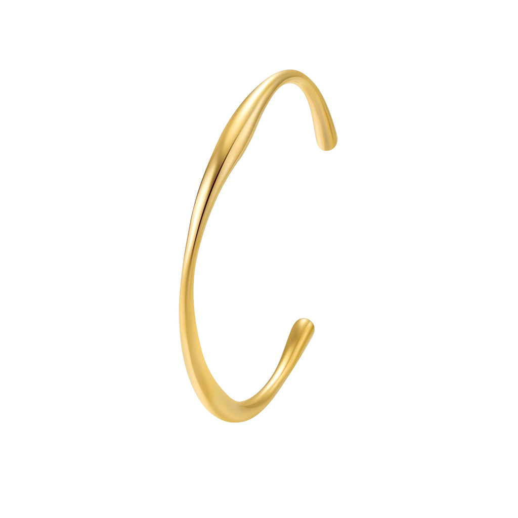 Curve Open Cuff Bracelet