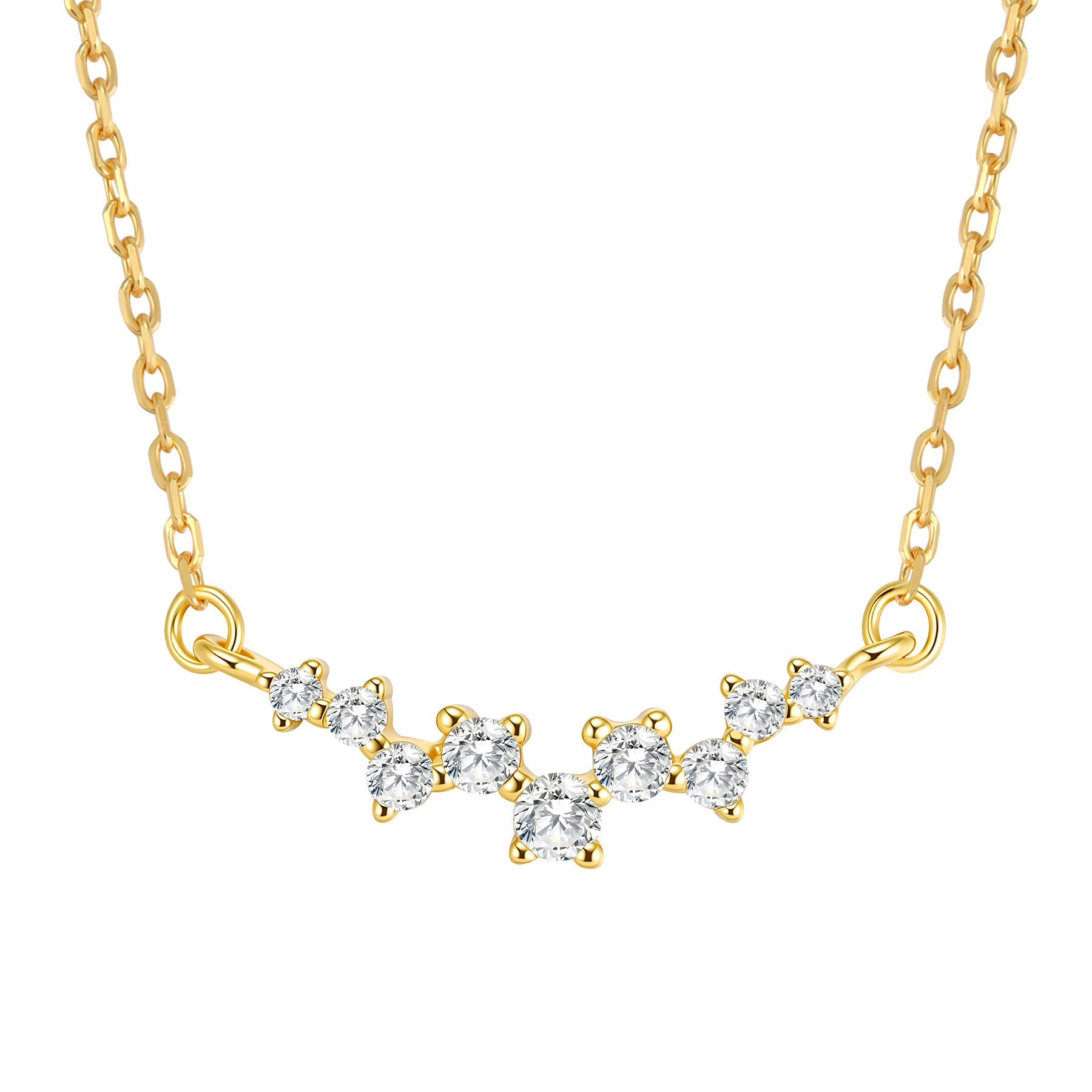 Infinite Shine Necklace Sterling Silver