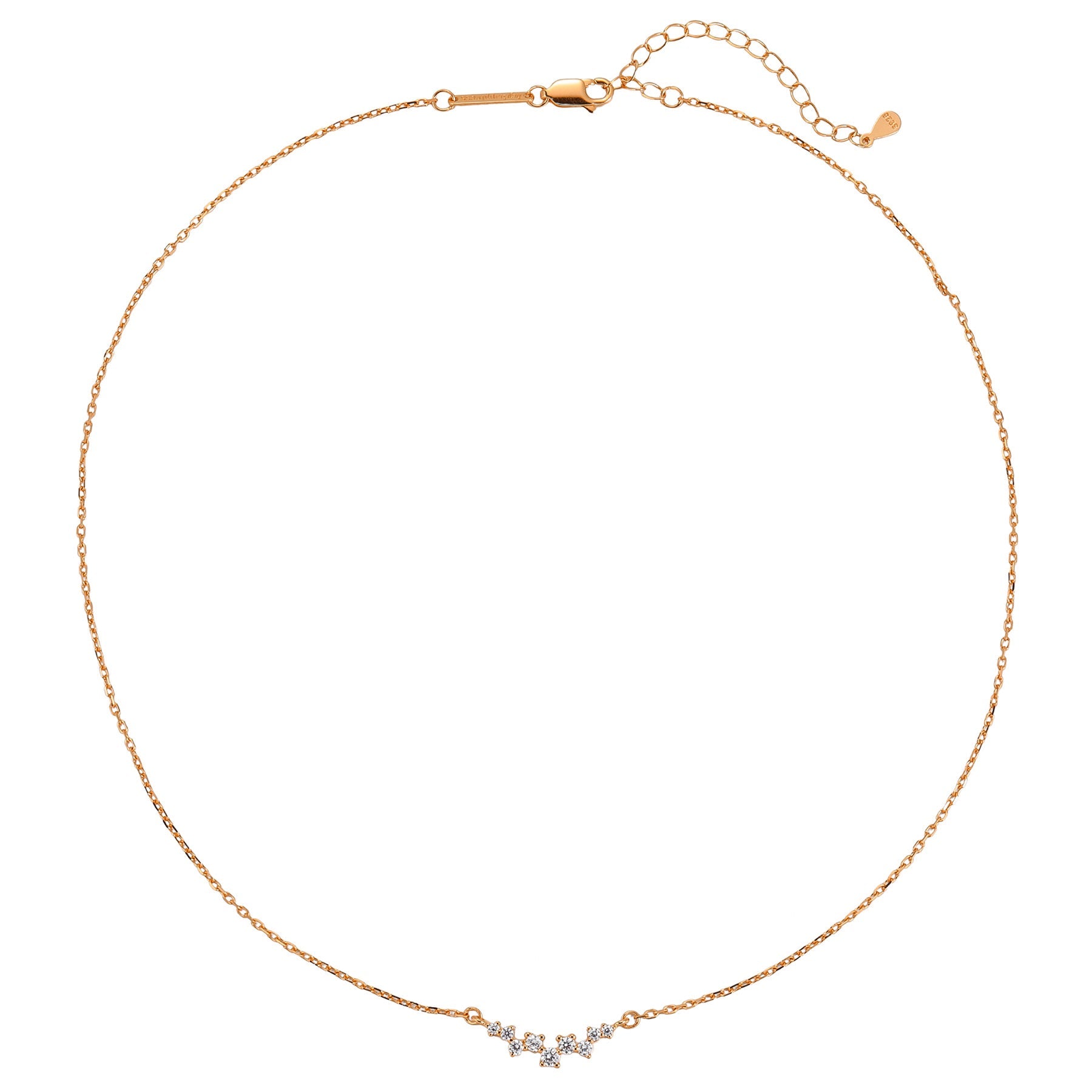 Infinite Shine Necklace Sterling Silver