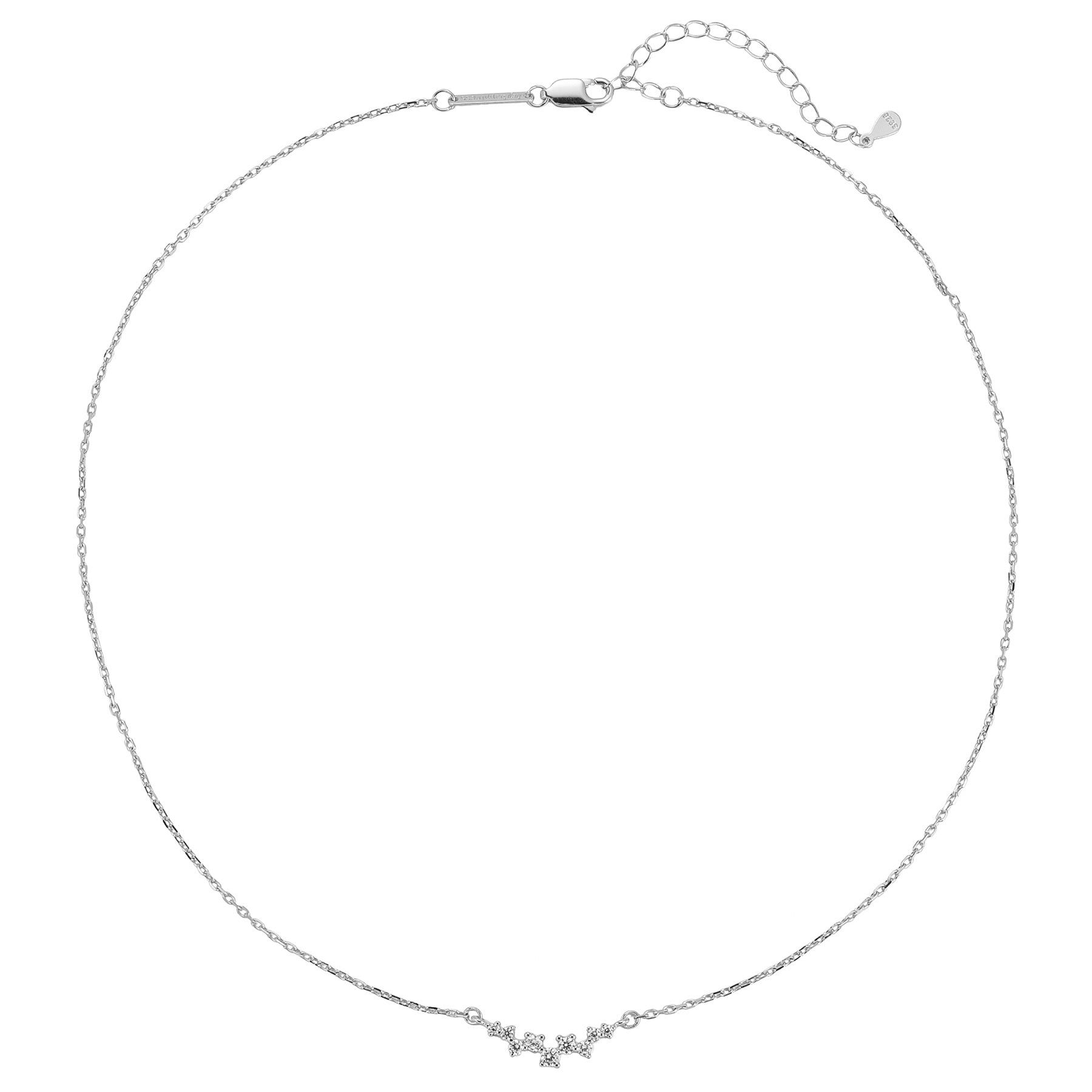 Infinite Shine Necklace Sterling Silver