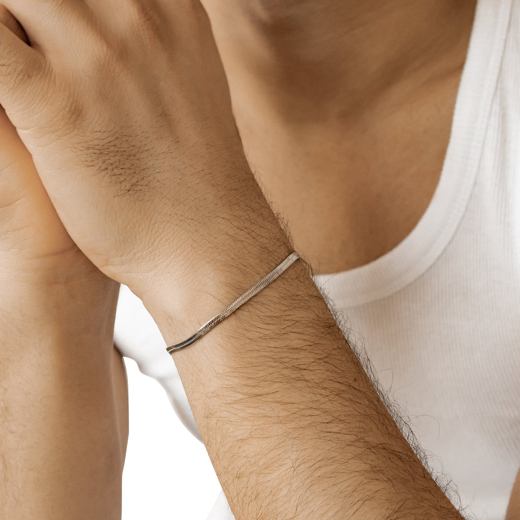 Snake Chain Bracelet Waterproof 18-23cm