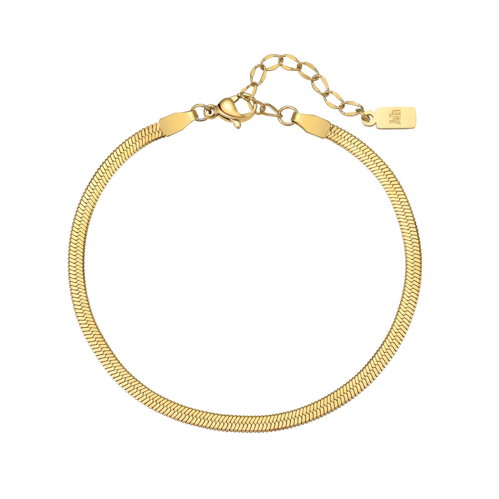 Snake Chain Bracelet Waterproof 18-23cm