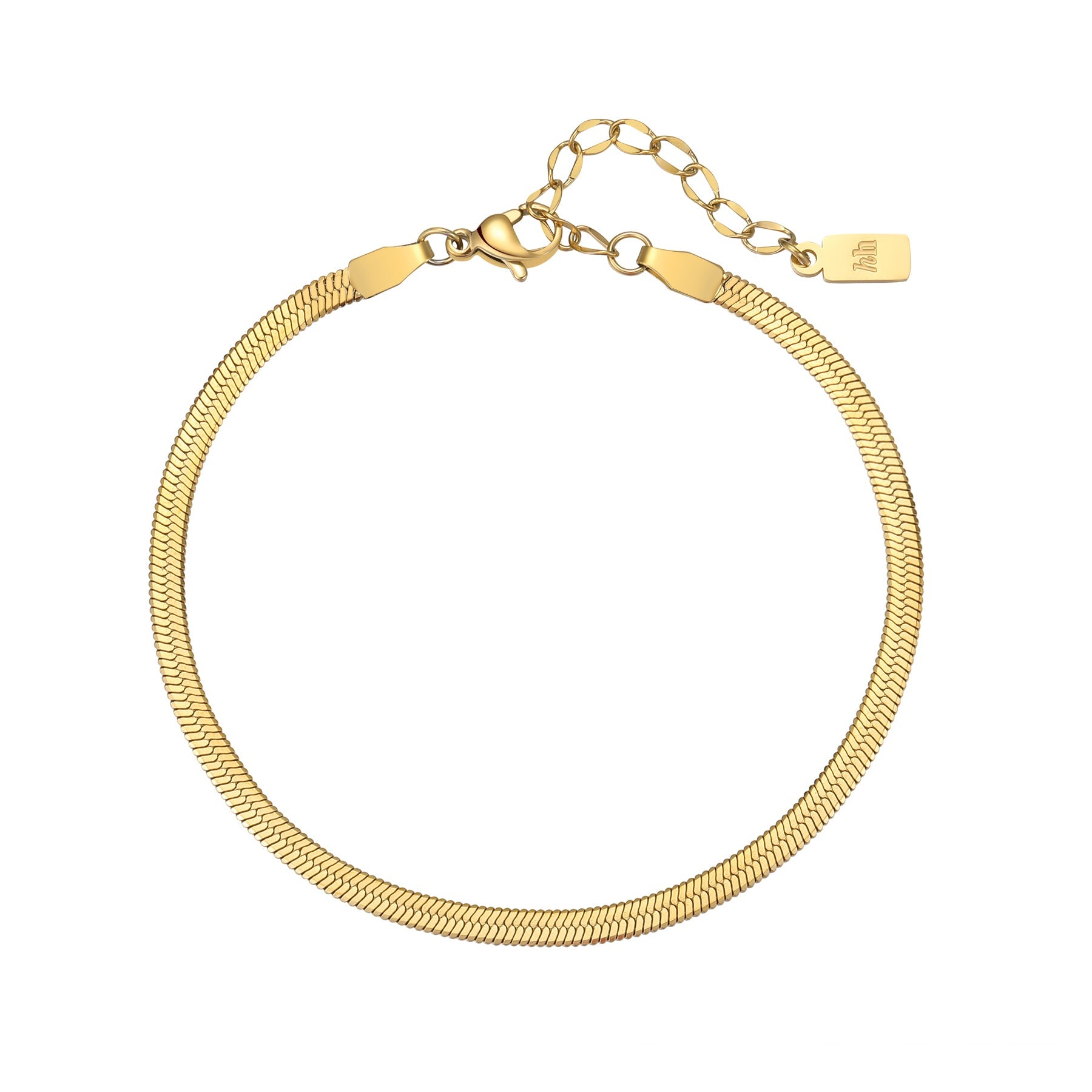 Snake Chain Bracelet Waterproof 18-23cm