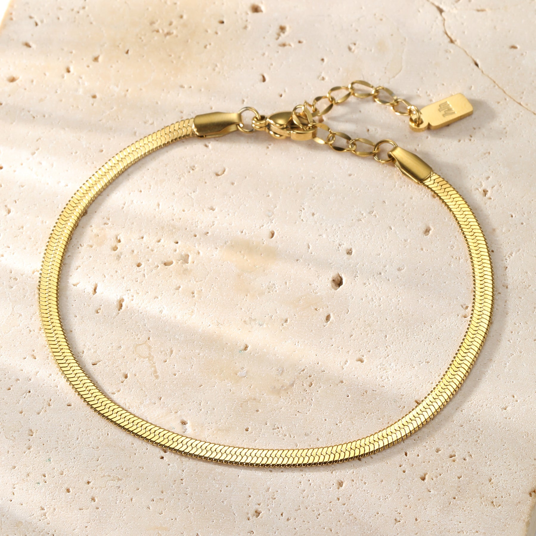 Snake Chain Bracelet Waterproof 18-23cm
