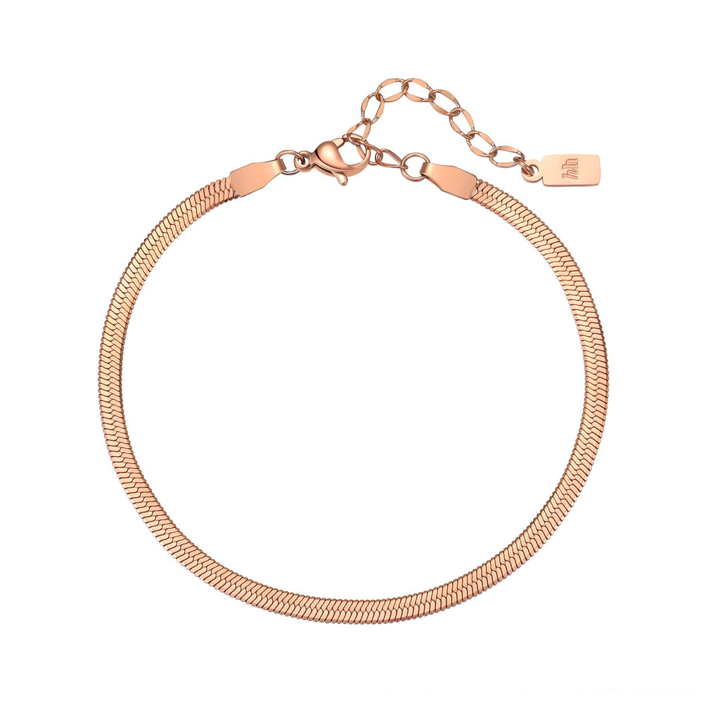 Snake Chain Bracelet Waterproof 18-23cm