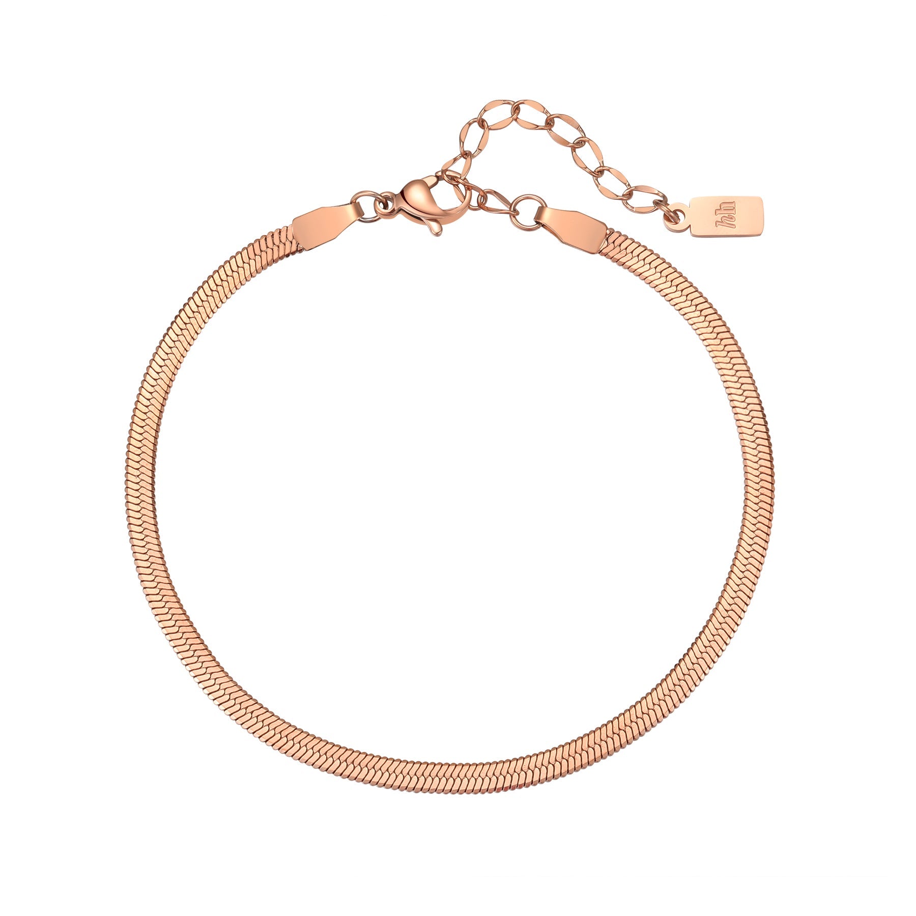 Snake Chain Bracelet Waterproof 18-23cm