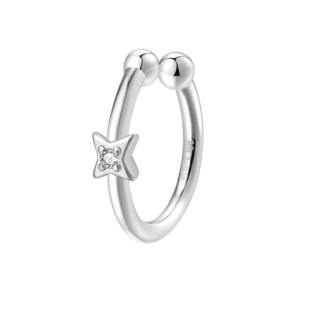 Star Ear Cuff Sterling Silver
