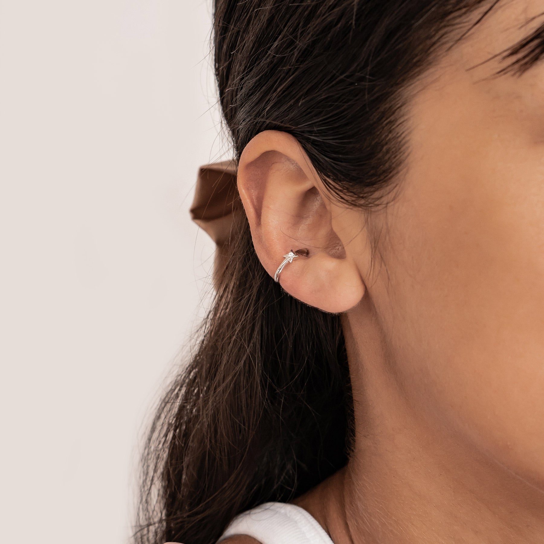 Star Ear Cuff Sterling Silver