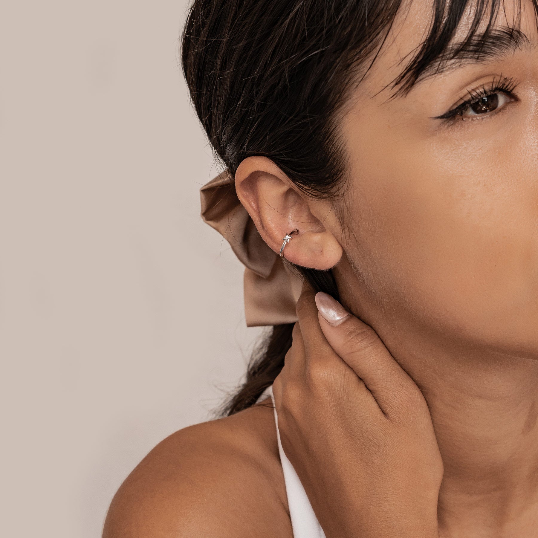 Star Ear Cuff Sterling Silver