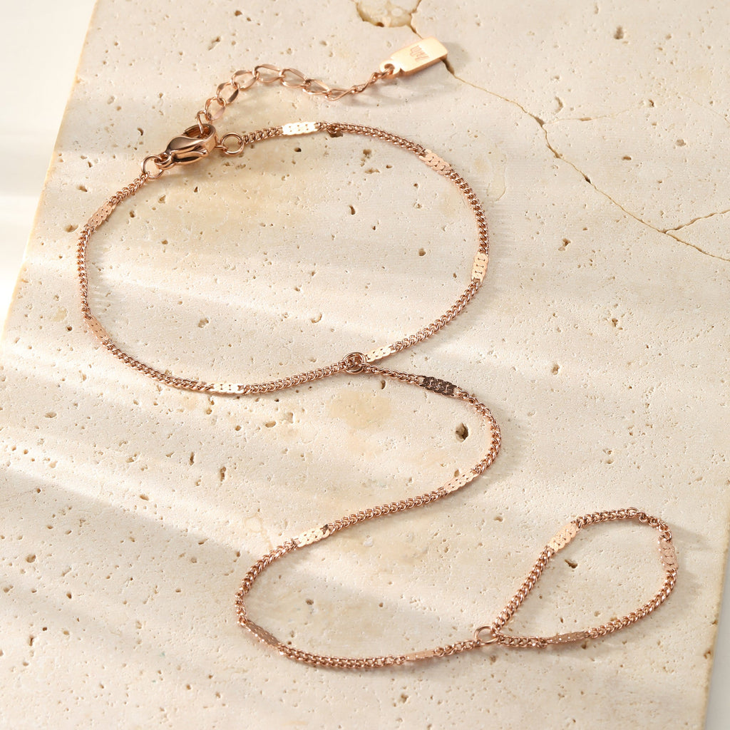 Starburst Hand Chain Bracelet