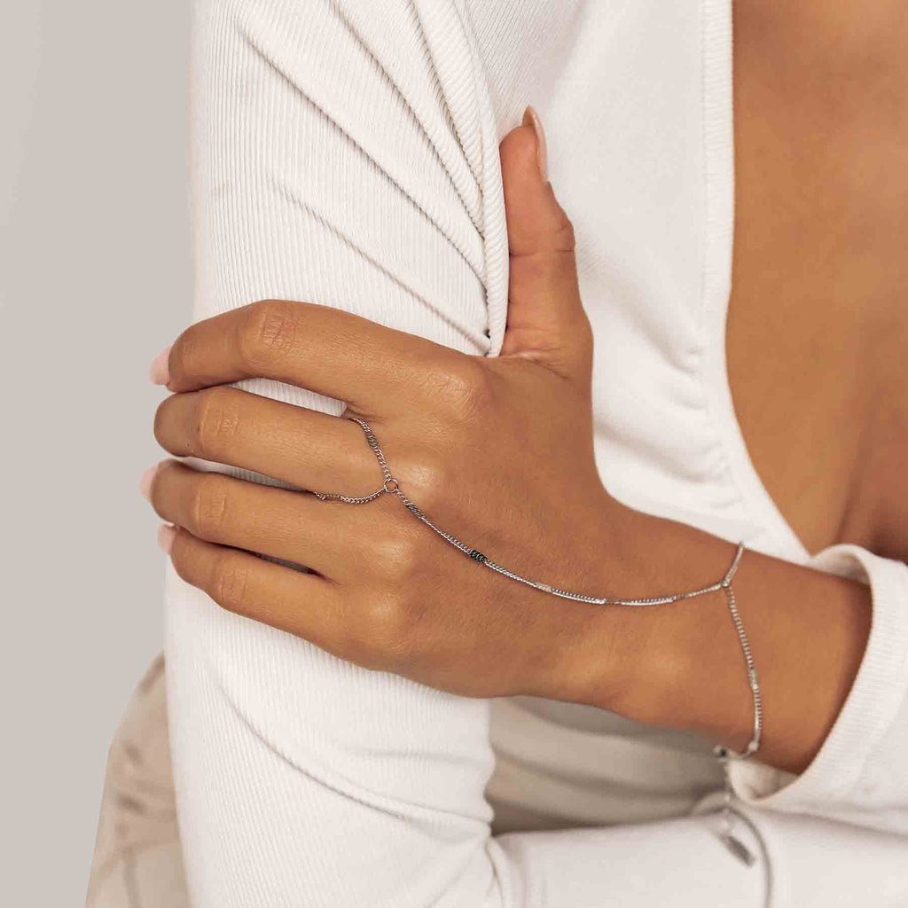 Starburst Hand Chain Bracelet