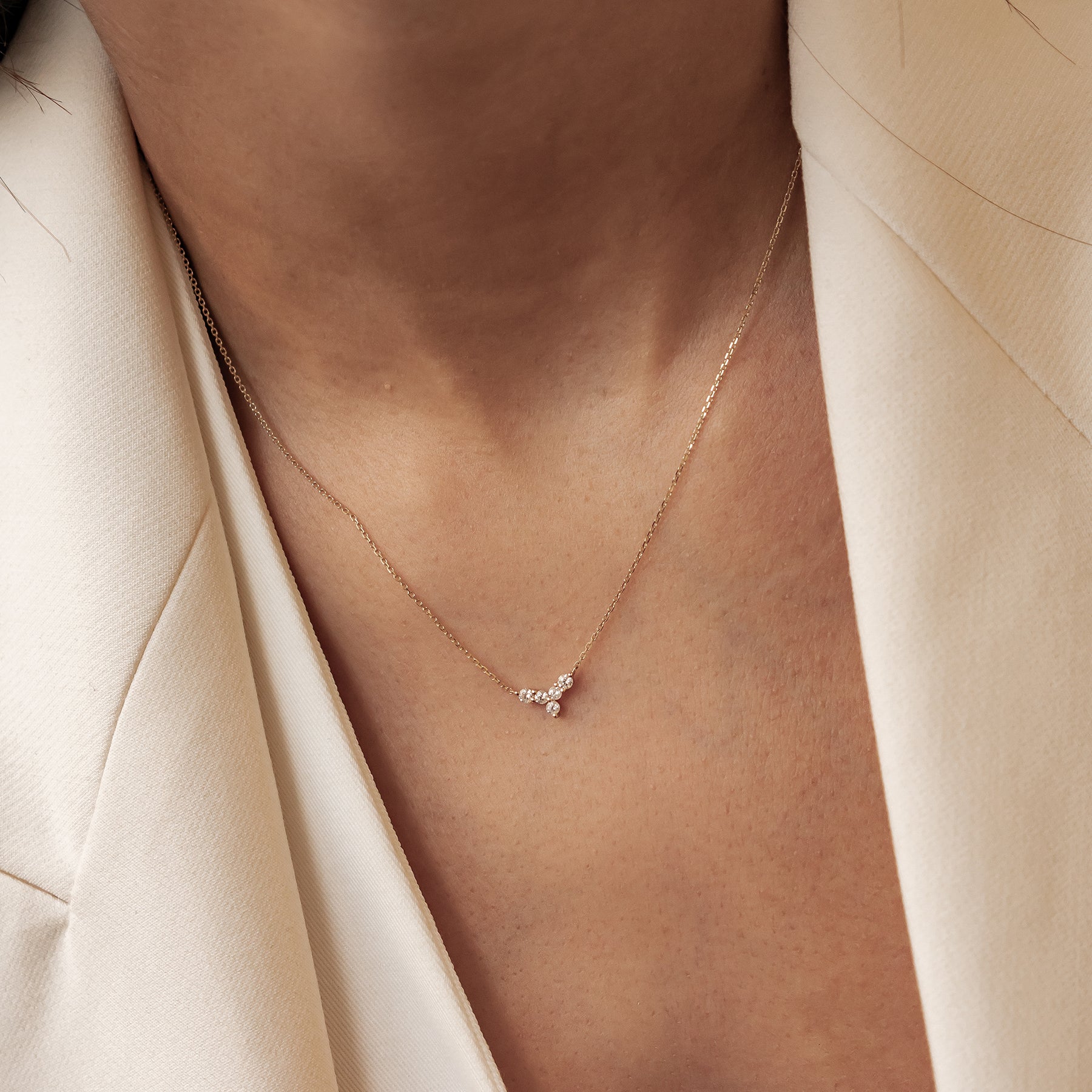 Strength Necklace 14K Gold