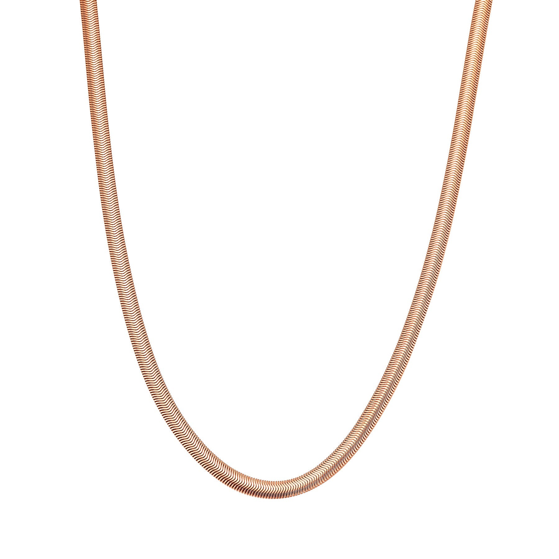 Thick Snake Chain Necklace Waterproof 55-60cm