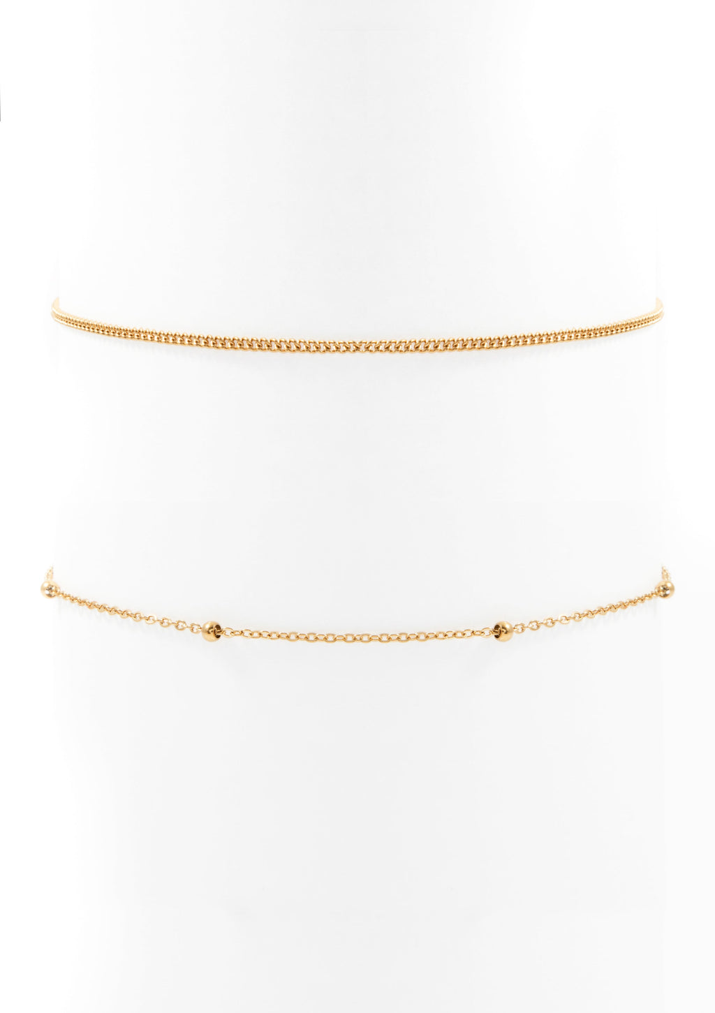 Delicate Choker Set Gold