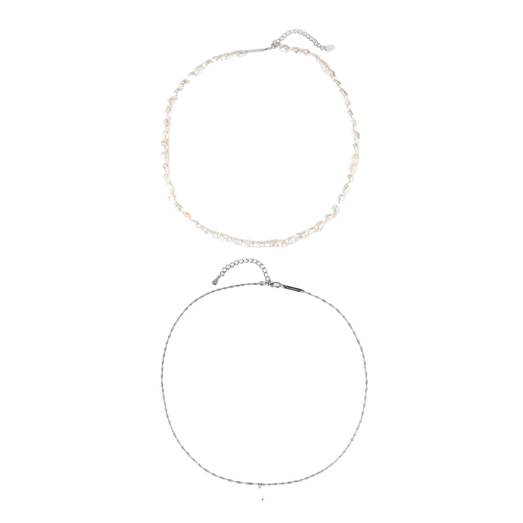 Harmony Necklace Set Sterling Silver