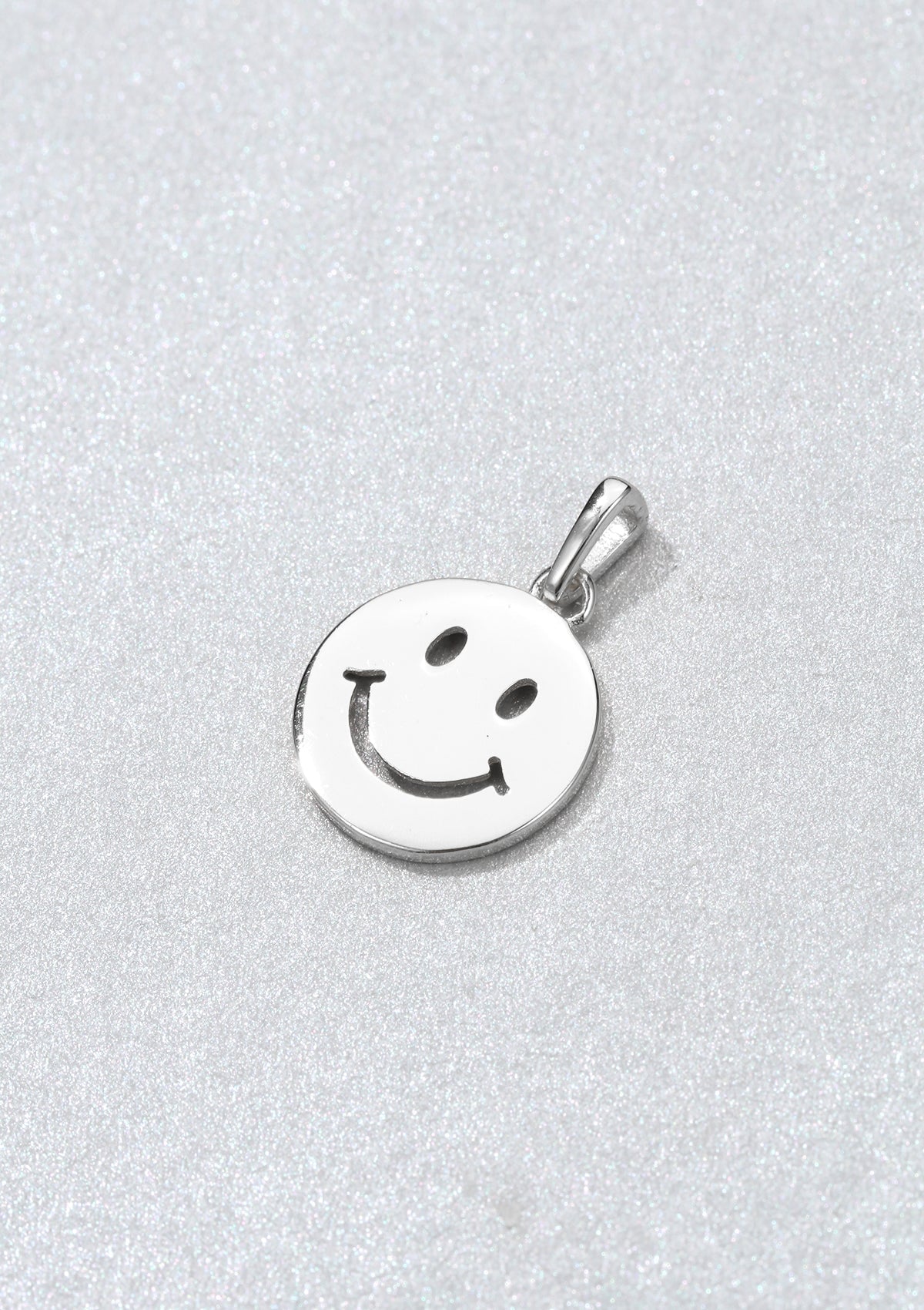 Grin Pendant for Happy & Joyful in Silver